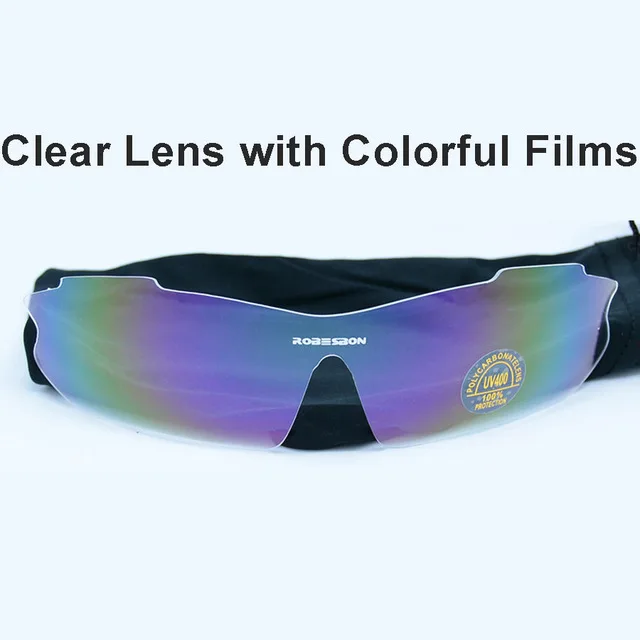 Transparent Lens Велосипедные очки, оправа, поляризационные солнцезащитные очки, оправа/линзы, мужские, сделай сам, UV400, поляризационные, велосипедные очки, для спорта на открытом воздухе, MTB, велосипедные очки - Цвет: Transparent Lens