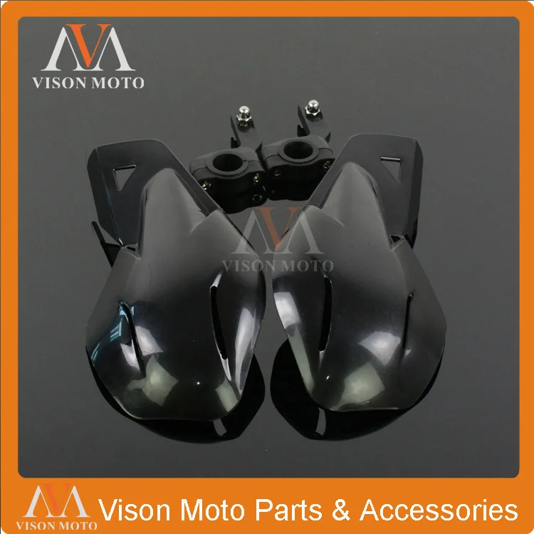 Черные пластиковые универсальные рукавицы для рук щетка мотоцикла мотокросса KTM