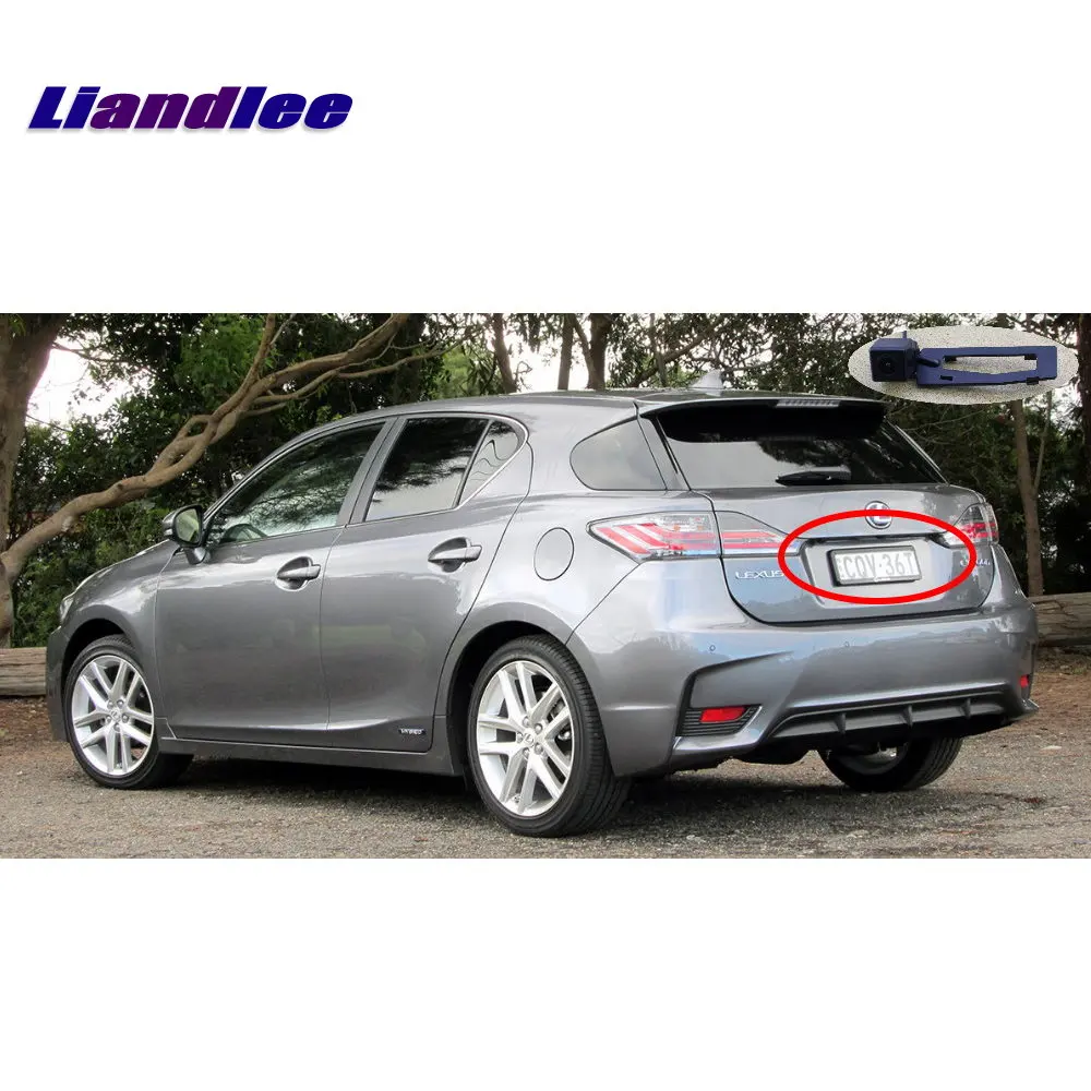 Парковочная камера заднего хода автомобиля для Lexus CT200h 2014 Камера вида HD CCD ночного
