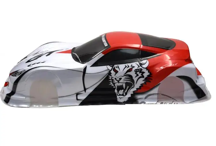Ewellselling 1/10 ПВХ Окрашенный корпус для гоночного автомобиля RC дрифта (размер 440x185 мм