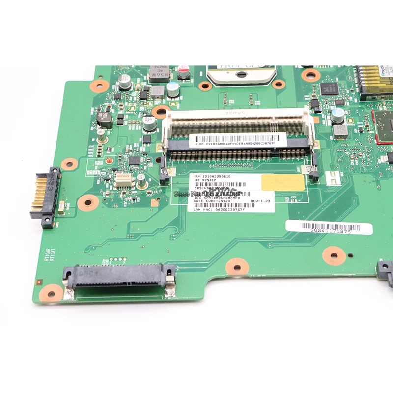 NOKOTION ноутбук для Toshiba SATELLITE L505 L505D PN 1310A2250810 SPS V000185580 HD 4200 DDR2 Материнская плата
