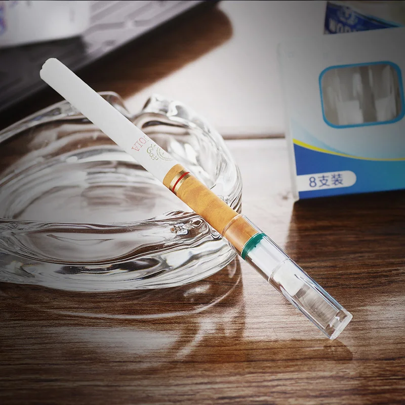 Одноразовые насадки на смолу для сигарет 96 шт. уменьшения риска плохого дыхания