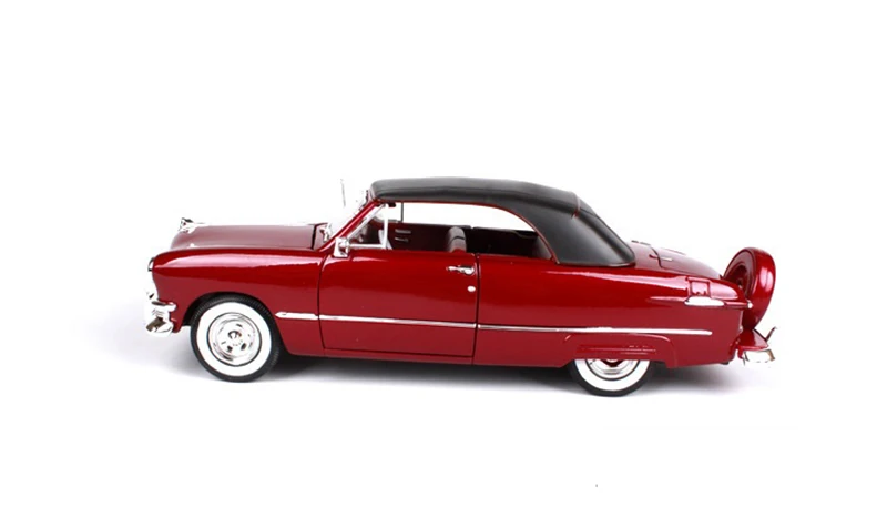 1:18 весы Ford 1950 винтажные классические модели автомобилей для литья под давлением