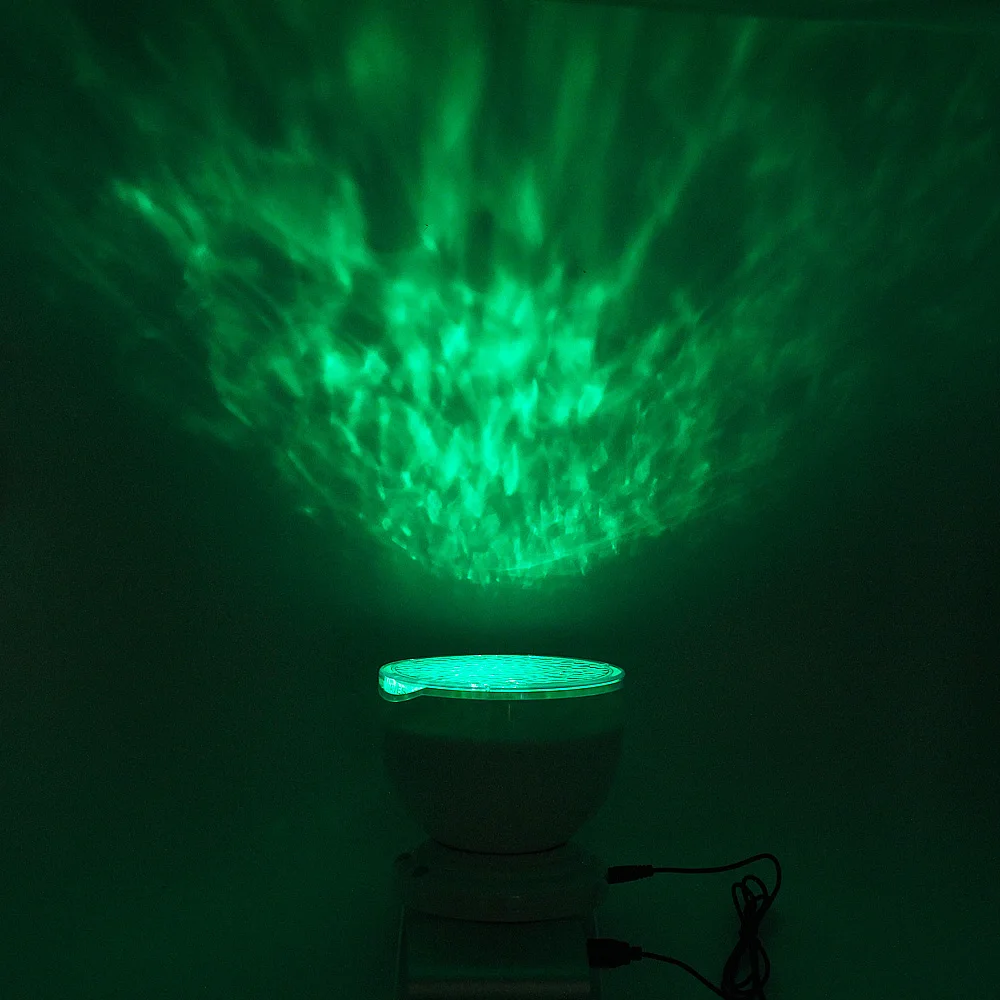 Jiawen USB Nightlight Lamp Ocean Wave Starry Sky For Aurora Projector Novelty Illusion Baby Children | Лампы и освещение
