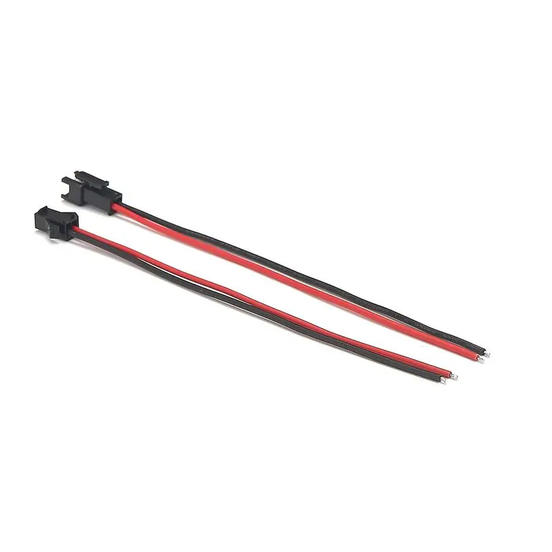 2 ядра женский мужской SM JST разъем кабель 20AWG 0 5 мм продлить провода для 5050