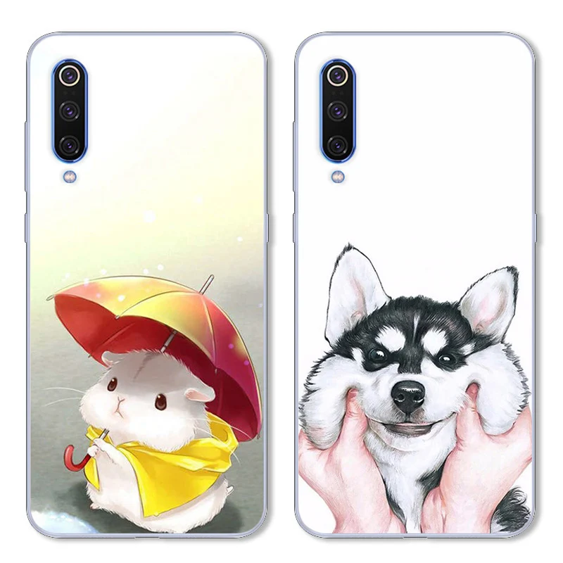 Funda For Xiaomi Mi 9 Case Mi9 explore Silicone Soft Phone SE mi9 se mi9se Cover mi Coque | Мобильные телефоны и