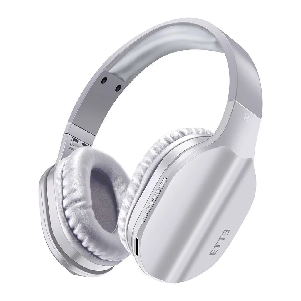 VOBERRY беспроводные наушники Bluetooth стерео Складная гарнитура аудио Mp3 регулируемые наушники с микрофоном для ПК ноутбука компьютера