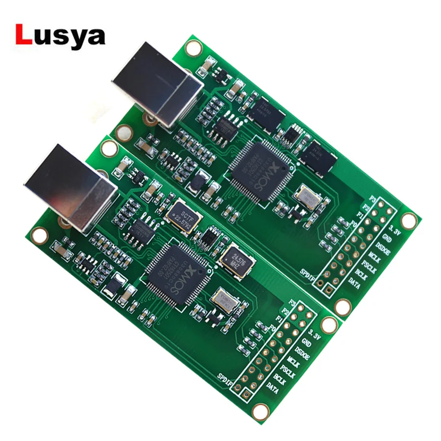XU208 Xmos USB цифровой аудио интерфейс U8 обновление асинхронный Amanero модуль для усилители HiFi A3-004 A3-003
