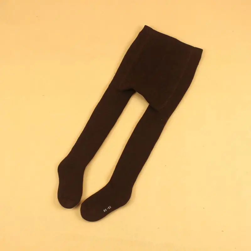 Хлопковые колготки для детей 2-5 лет на весну и осень 5 цветов черные красные