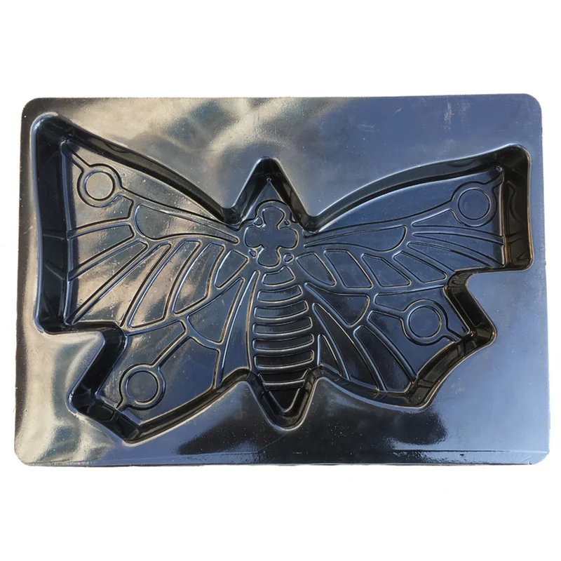 Butterfly concrete color cement brick road edge pedal stone garden courtyard decoration paving mold