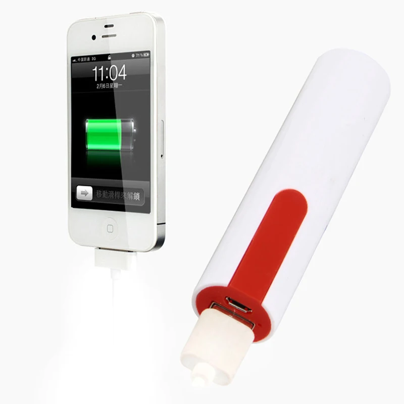 1 шт. 5 В портативный внешний аккумулятор USB 18650 |