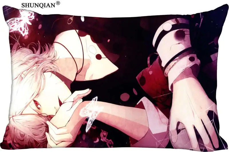Горячая Распродажа самые приятные DIABOLIK LOVERS прямоугольник подушка чехол s Молнии