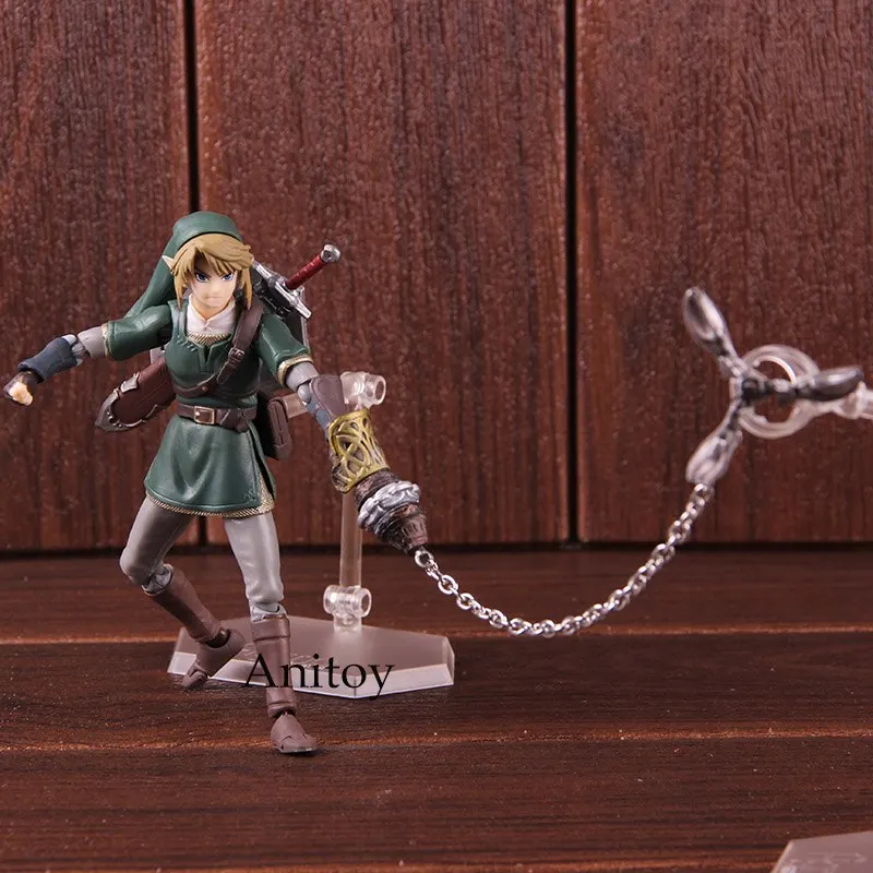Figma 320 Link Twilight Princess Ver. DX Edition Сумеречная принцесса ПВХ фигурка Коллекционная модель игрушки