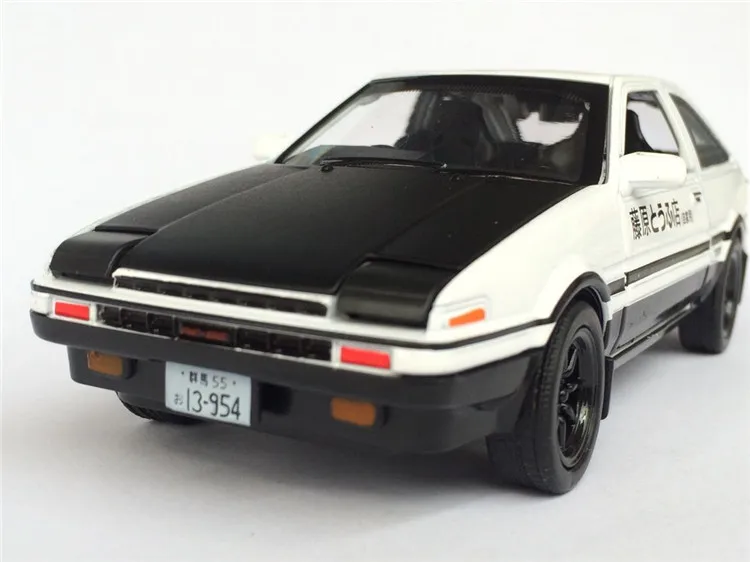 Фильм с тем же абзацем AE86 специальный литой металл ретро автомобиль настольные украшения Коллекция Модель игрушки для детей