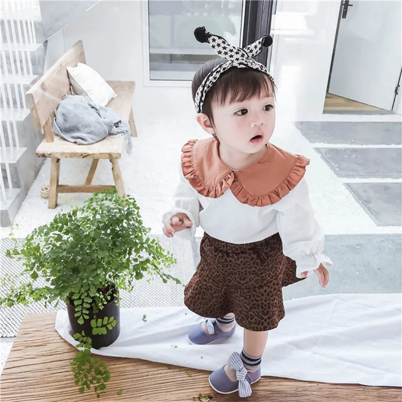 Коллекция 2019 года весенний комплект одежды для маленьких девочек комплекты