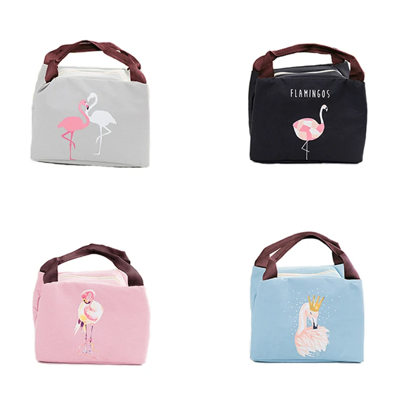 

Baby Waterproof Milk Bottle Insulated Bag Mummy Flamingo Stroller Warm Bags Women Portable Food Insulation Handbag MY0050