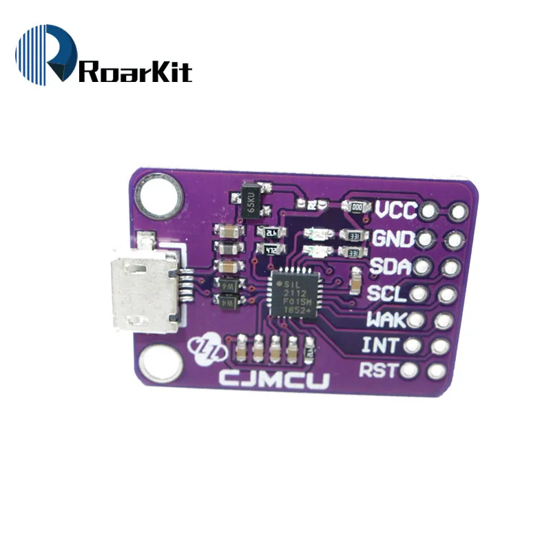 CP2112 плата отладки USB к SMBus igc модуль связи 2,0 MicroUSB 2112 оценочный комплект для CCS811 модуль датчика