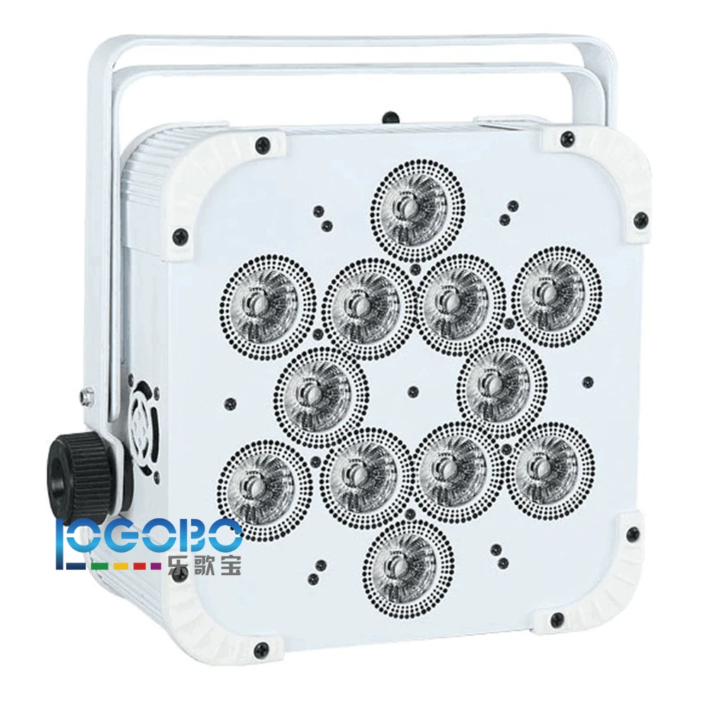Лидер продаж плоский беспроводной DJ DMX светодиод 15Wx12 Par Can RGBWA 5 в 1