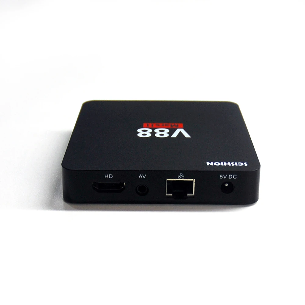 V88 Mars II Smart Android 6 0 ТВ коробке 2 ГБ DDR3 16 Встроенная память RK3229 4 ядра Media Player ГГц WI FI K HD