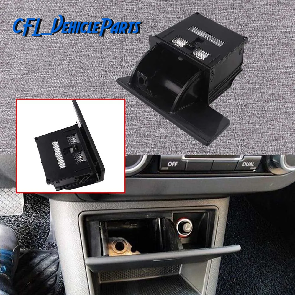 Черный ящик для хранения консоли вставка LHD 5ND857961 Volkswagen Tiguan Golf Plus 2009 2010 2011 2012 2013