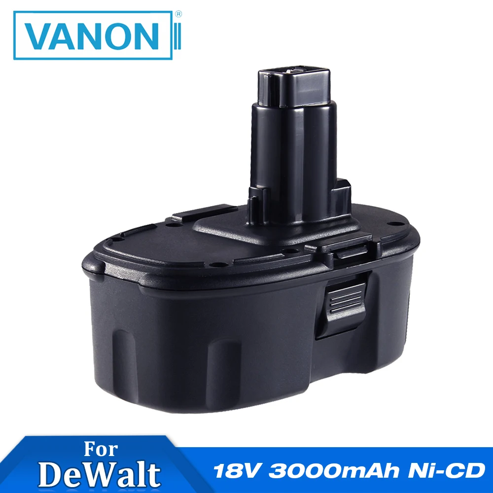 VANON для Dewalt 18 в 3000 мАч 3 0 Ач Ni CD электроинструменты перезаряжаемая батарея DEWALT DC9096