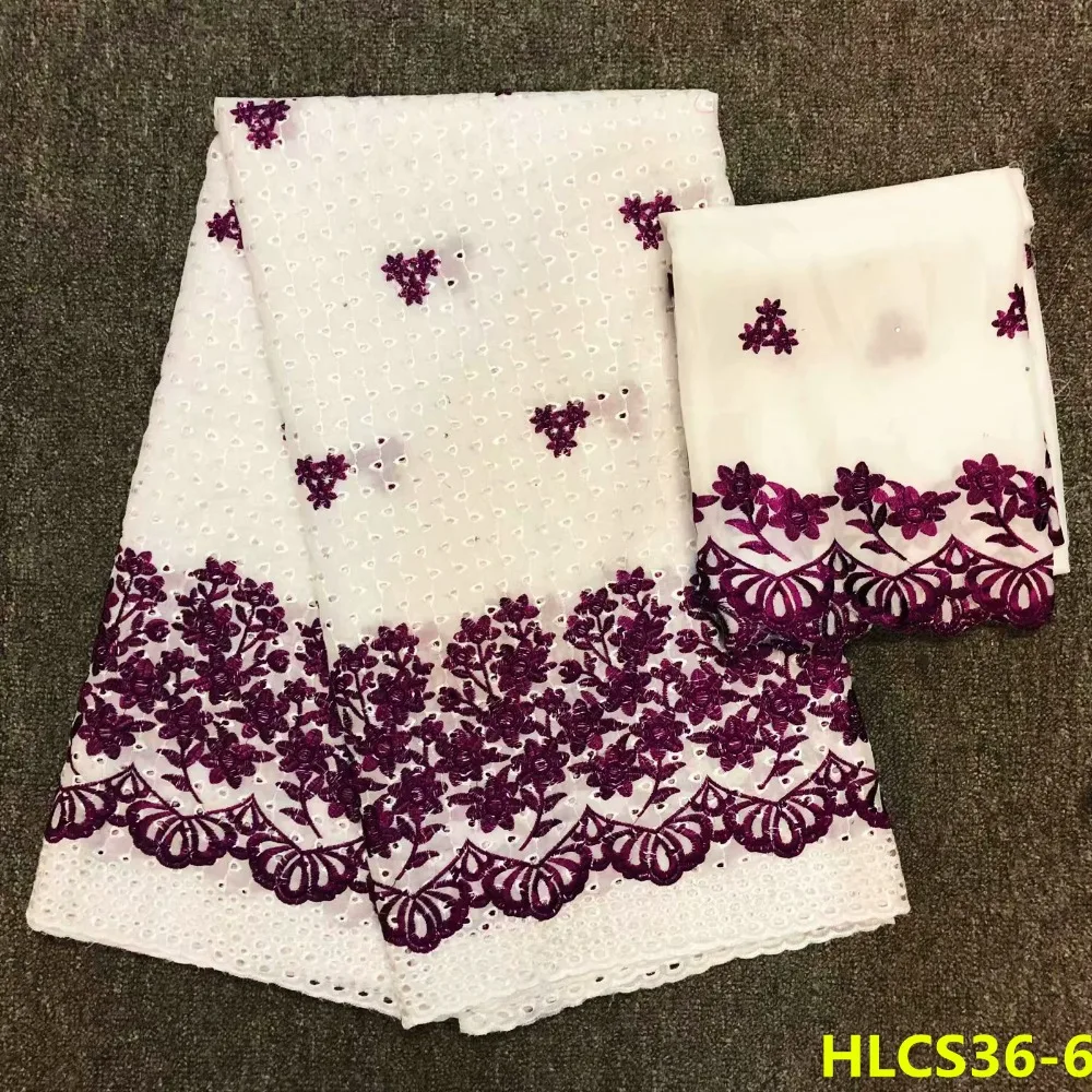 2019 New Stock 100% Cotton Embroidered Swiss Lace With in High Quality for wedding Clothing | Дом и сад