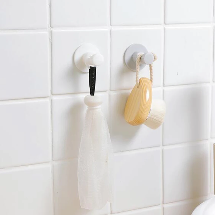 1PC DIY Towel Wall Hook Colorful Space ABS Single Bathroom Kitchen Door Clothes Key Hat Bag Hanger Rack Holder HOT | Дом и сад