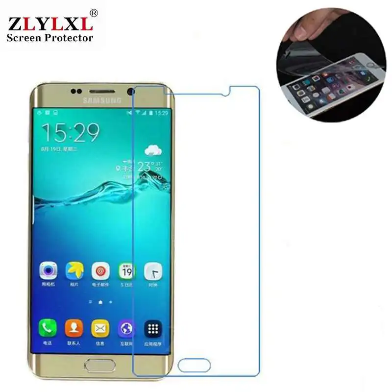 HD мягкая пленка для Samsung Galaxy S6 Edge plus G9250 Active SM G890 G920 S5230 S5260 Защитная экрана|Защитные
