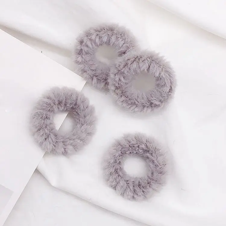 4 шт. махровые серьги с кроликом DIY ювелирные аксессуары домашние материалы