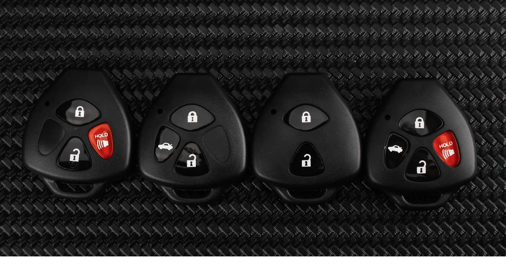 KEYYOU 2/3/4 кнопки дистанционного ключа автомобиля чехол для пластиковая пилочка для ногтей RAV4 Avalon Venza 2007 2008 2009 2010 2011 ключ без лезвия