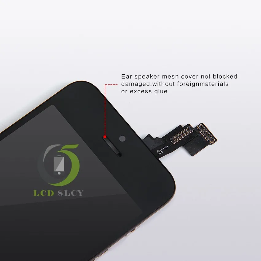 Pantalla LCD para iPhone 5C, montaje de digitalizador con pantalla t&aacute;ctil, la mejor calidad AAA, env&iacute;o gratuito por DHL, 10 Uds.-1