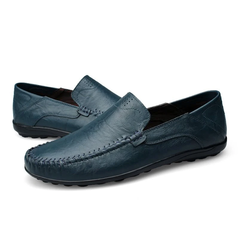 Plardin New Fashion Plus Size Shoes Man Split Leather Soft Comfortable Dress Casual Sewing Men Genuine For | Обувь