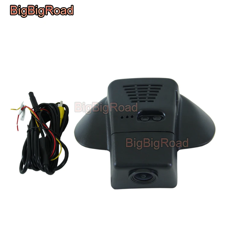 Автомобильный видеорегистратор BigBigRoad wifi камера для Volvo V40 V 40 2013 2014 2015 2016 2017 2018 FHD