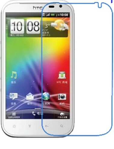 2 шт./лот для HTC G21 Sensation XL пленка высокого качества HD прозрачная защитная экрана