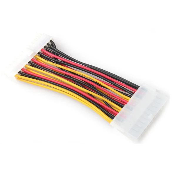 Полезный адаптер питания для ноутбука ПК компьютера от 20 Pin до 24 Мама папа кабель