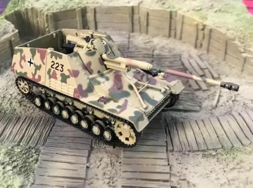 1/72 NASHORN Танк Разрушитель камуфляж сборка Готовая модель 3R| |