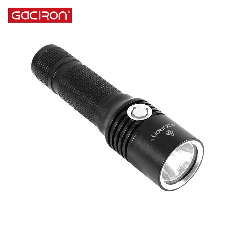 Gaciron 860 складной фонарик USB Перезаряжаемый велосипедный фонарь передний руль