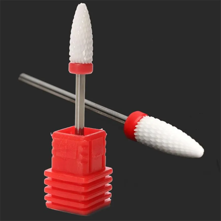 2017 * Дизайн ногтей новые аксессуары для маникюра керамический сверло омертвевшая