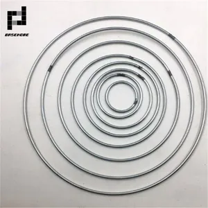 BASEHOME 10 шт., 35-200 мм, круглые кольца Ловец снов, фурнитура для подвешивания, Круглые Железные круги, соединитель, индийская сеть, ювелирные изделия, брелок сделай сам