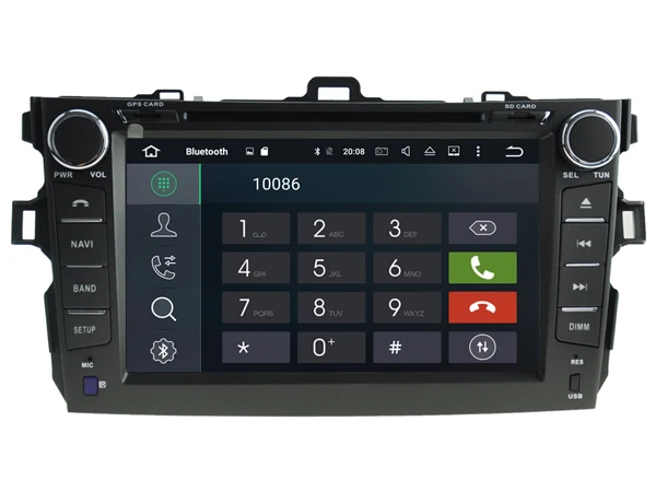 Ips экран Android 8 0 автомобильный Dvd Navi плеер для TOYOTA COROLLA 2007 2008 2009 2010 2011 2012 gps suto стерео