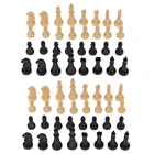 64 шт.лот пластиковые шахматы, только настольные игры, развлекательные игры, шашки, аксессуары