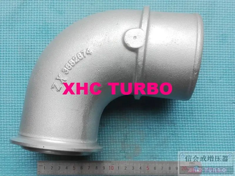

NEW ISLe QSL 8.9L Turbocharger Compressor outlet Elbow Pipe 3682674