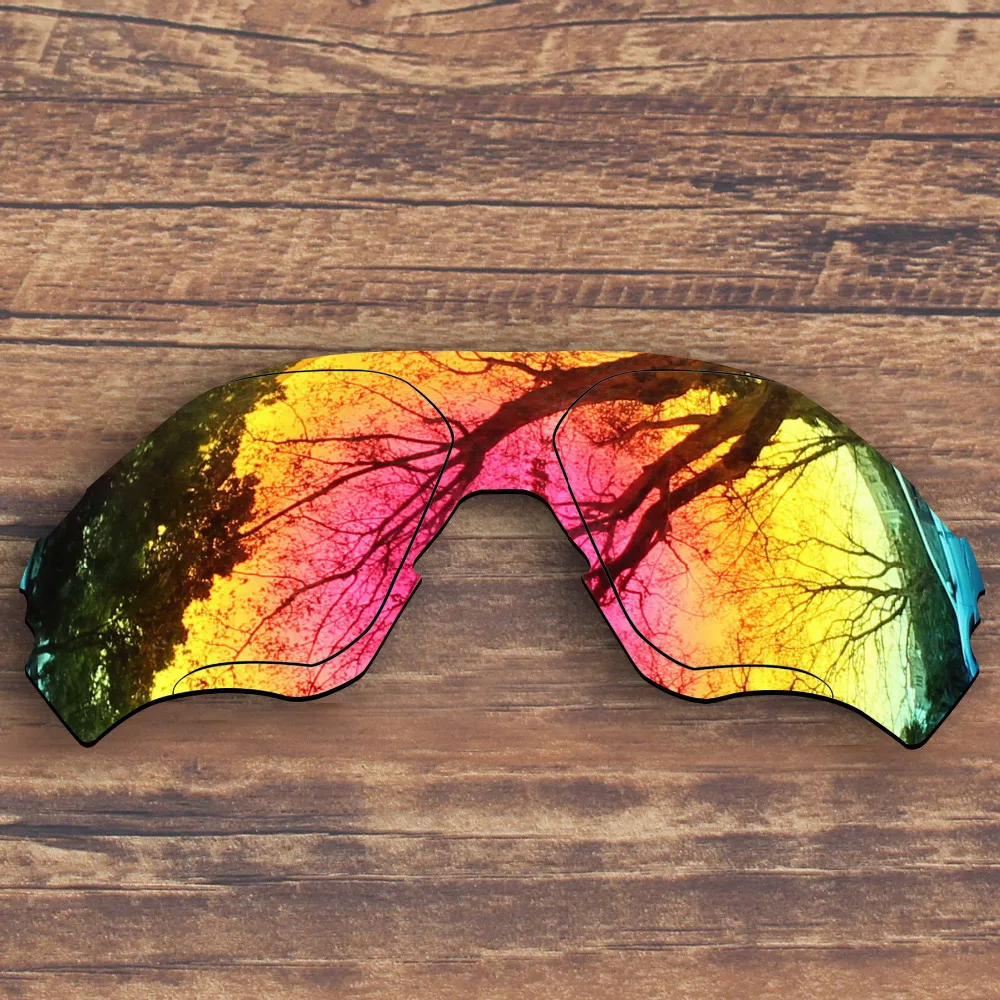Поляризованные Сменные линзы Millerswap для солнцезащитных очков Oakley EVZero Range Fire Red mirror