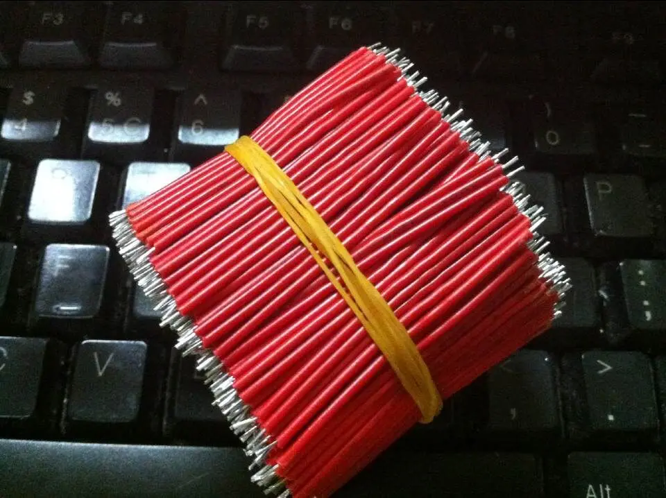 26awg соединительный провод 5 см 50 шт. макетная плата кабель Провода Луженая мм