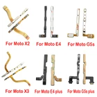 20 шт. кнопки включениявыключения питания Кнопки громкости гибкий для Motorola Moto M C E4 E3 Z3 Plus Play E7 X3 X2 X Play One Hyper Action vision Zoom