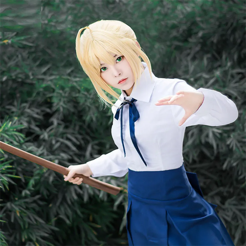Костюм для косплея с короткой юбкой жди Night Saber Arturia Pendragon |