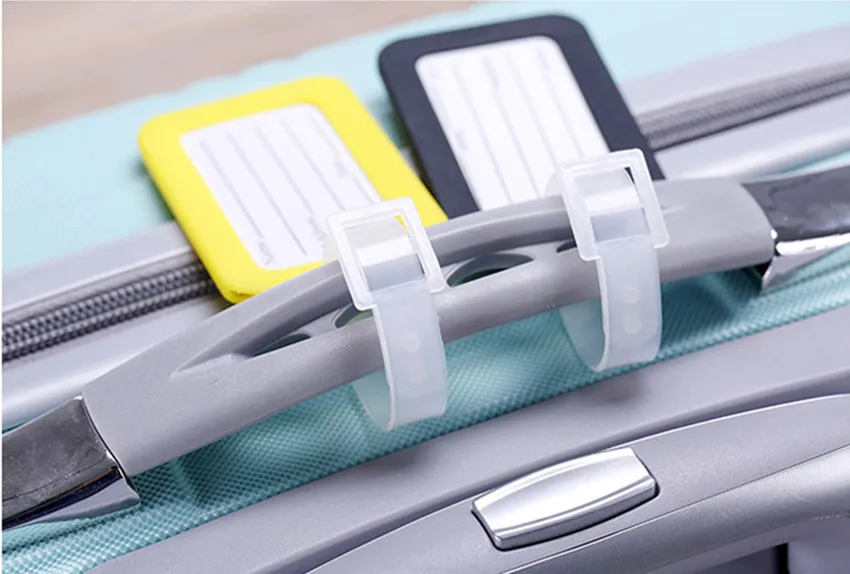 50 шт. жесткие пластиковые бирки для багажа|luggage tag|travel accessoriesbaggage claim |