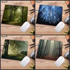 Коврик для мыши Mairuige Fog, с изображением лесного пейзажа, мягкий, размер 18x22 см, 20x25 см, 25x29 см, для игровой клавиатуры и мыши