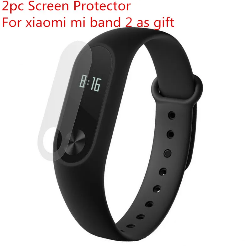 Цветной ремешок на запястье для xiaomi mi band 2 силиконовый смарт браслет Miband Сменные