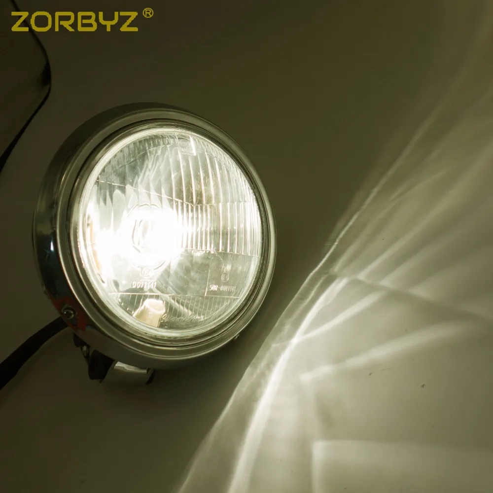 ZORBYZ хром пластиковая фара налобный фонарь для Honda Rebel CMX CA 250 Magna 750 КОНЬ 400 600